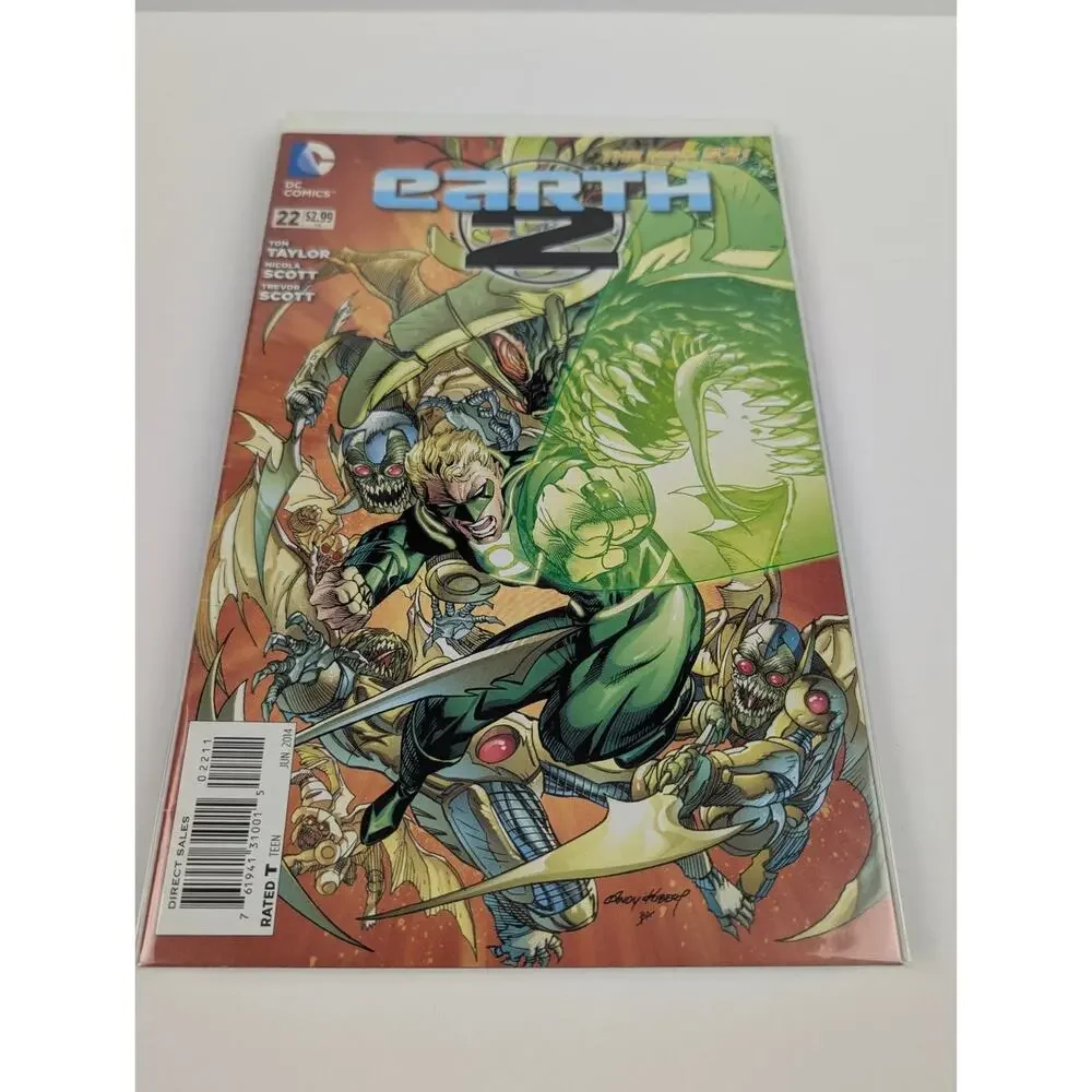 Earth 2 Comic Lot of 12 Issues Spanning #10-32 DC Comics + 2 Earth 2: Worlds End
